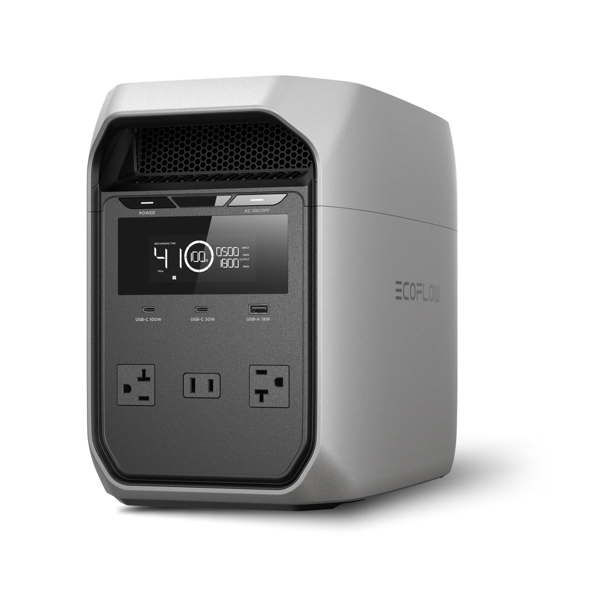 EF ECOFLOW Portable Power Station Delta 3 Classic, 1024Wh 1800W AC