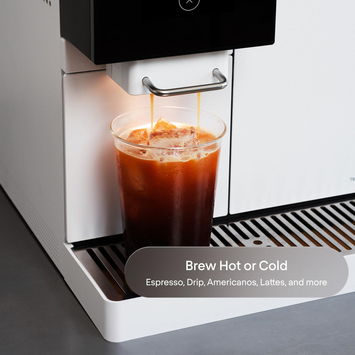 Terra Kaffe TK-02 Super Automatic Espresso Machine - White