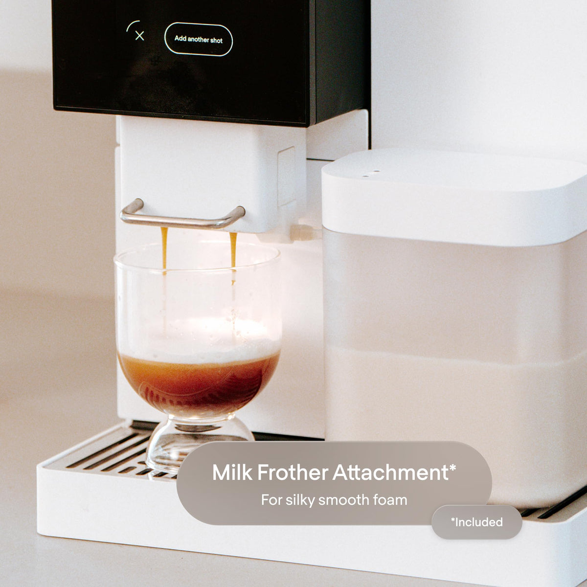 Terra Kaffe TK-02 Super Automatic Espresso Machine - White