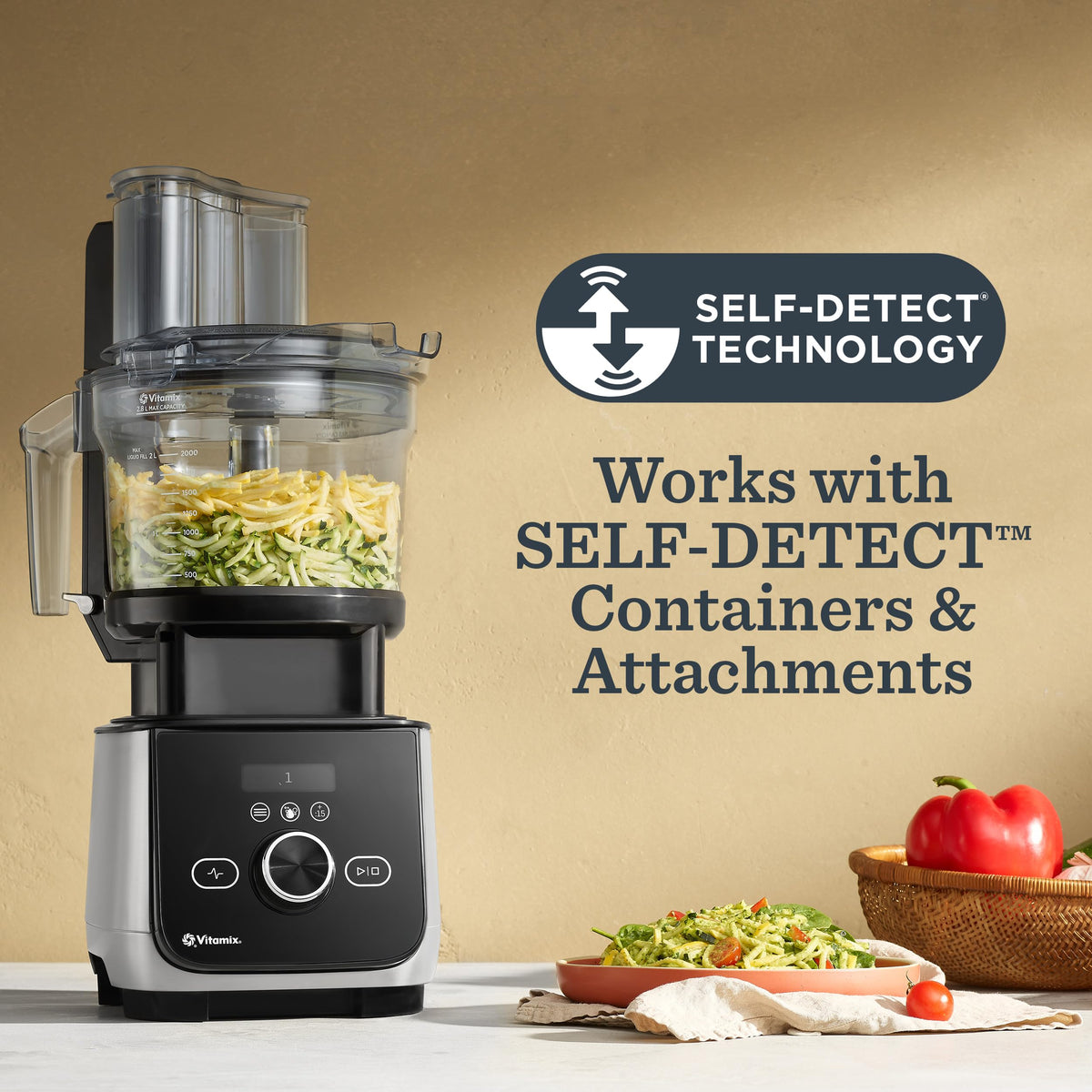 Vitamix Ascent X4 Professional-Grade Blender, 5 Programs, Brushed Stainless