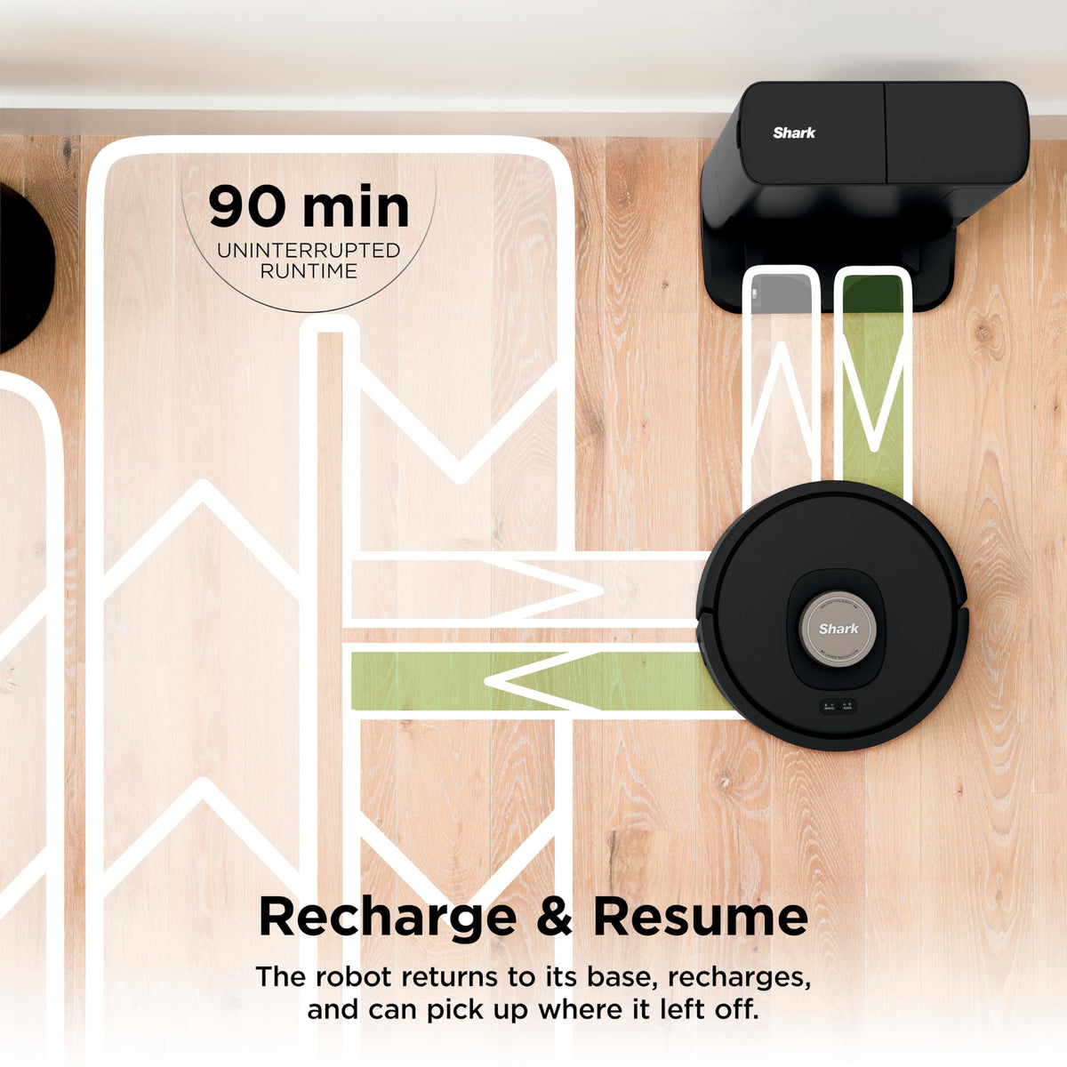 Shark AV2501AE AI Robot Vacuum with XL HEPA Self-Empty Base, Bagless, 60-Day Capacity, LIDAR Navigation, Perfect for Pet Hair, Compatible with Alexa, Wi-Fi Connected, Carpet & Hard Floor, Black