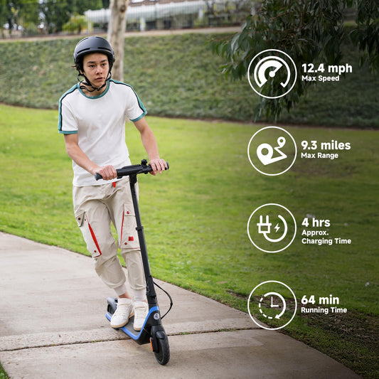 Segway C2 Pro Kids Electric Scooter for Ages 9+, UL Certified