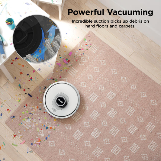 Shark AI Ultra Robot Vacuum, 60-Day Self-Emptying Base, Black, AV2511AE