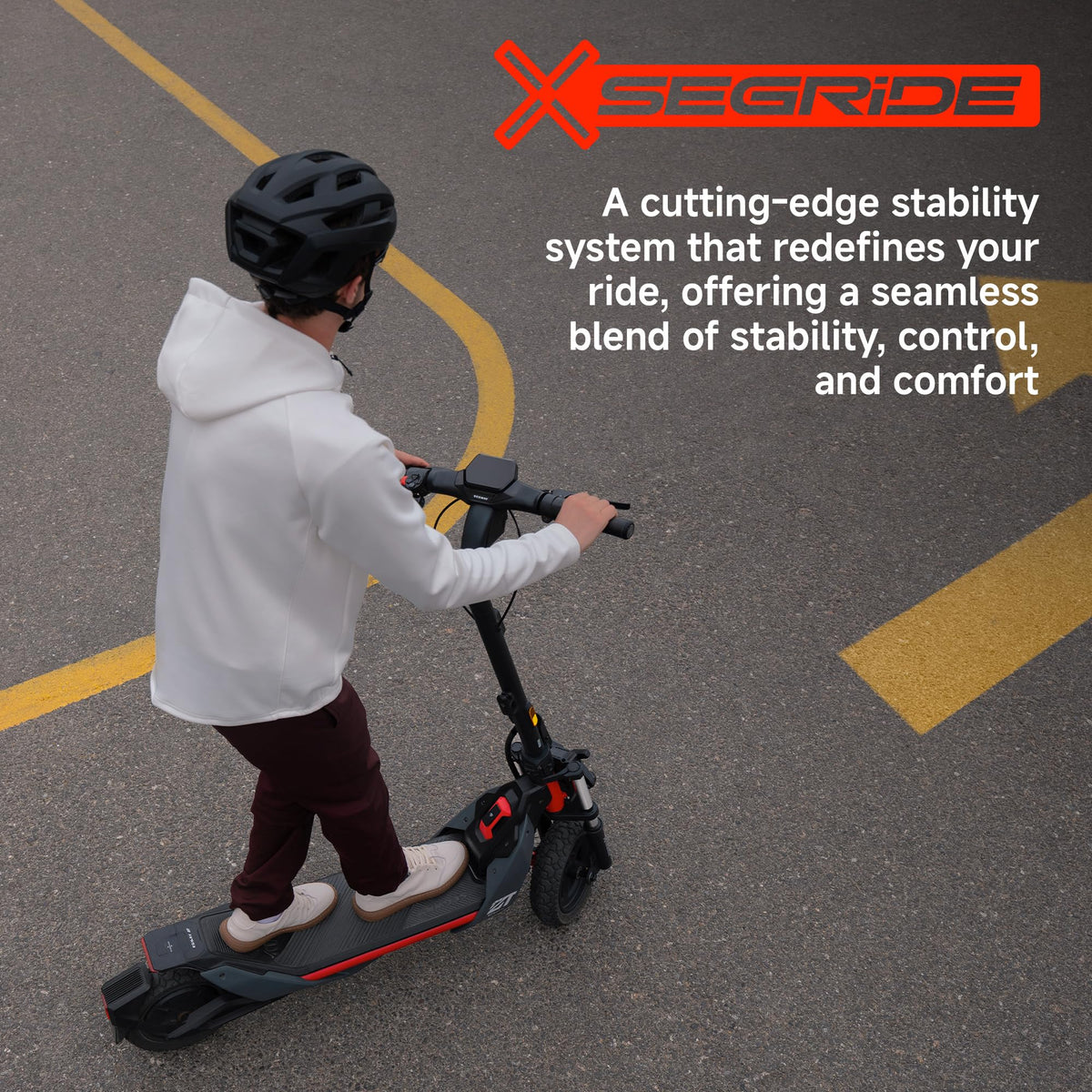 Segway ZT3 Pro Electric Scooter, Up to 24.9 MPH, 43.5-Mile Range