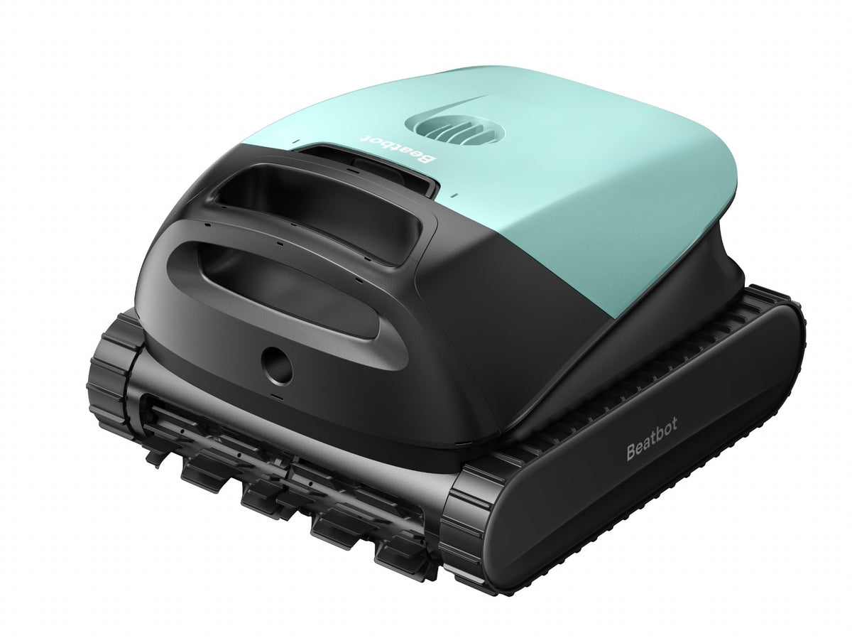Beatbot Sora 10 Cordless Pool Vacuum Robot for Inground & Above Ground Pools, 6800 GPH Suction, Floor/Wall/Waterline/Shallow Area Cleaning, Waterline Parking, Cyan Green