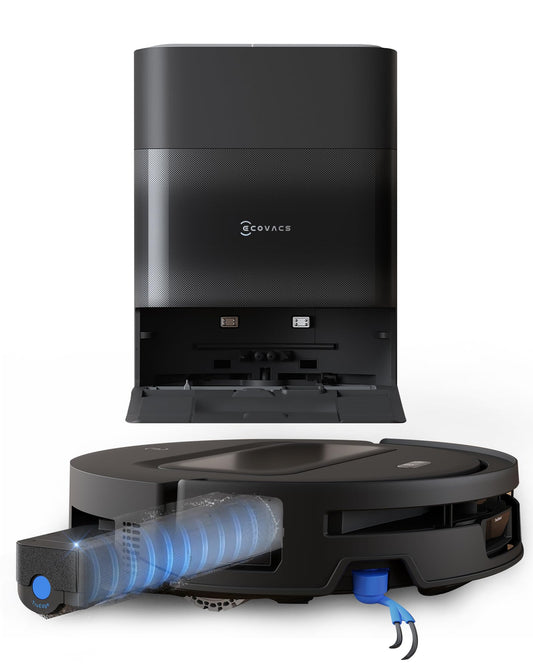 ECOVACS DEEBOT T90 MAX Plus Robot Vacuum with OZMO Roller 3.0, 40000Pa