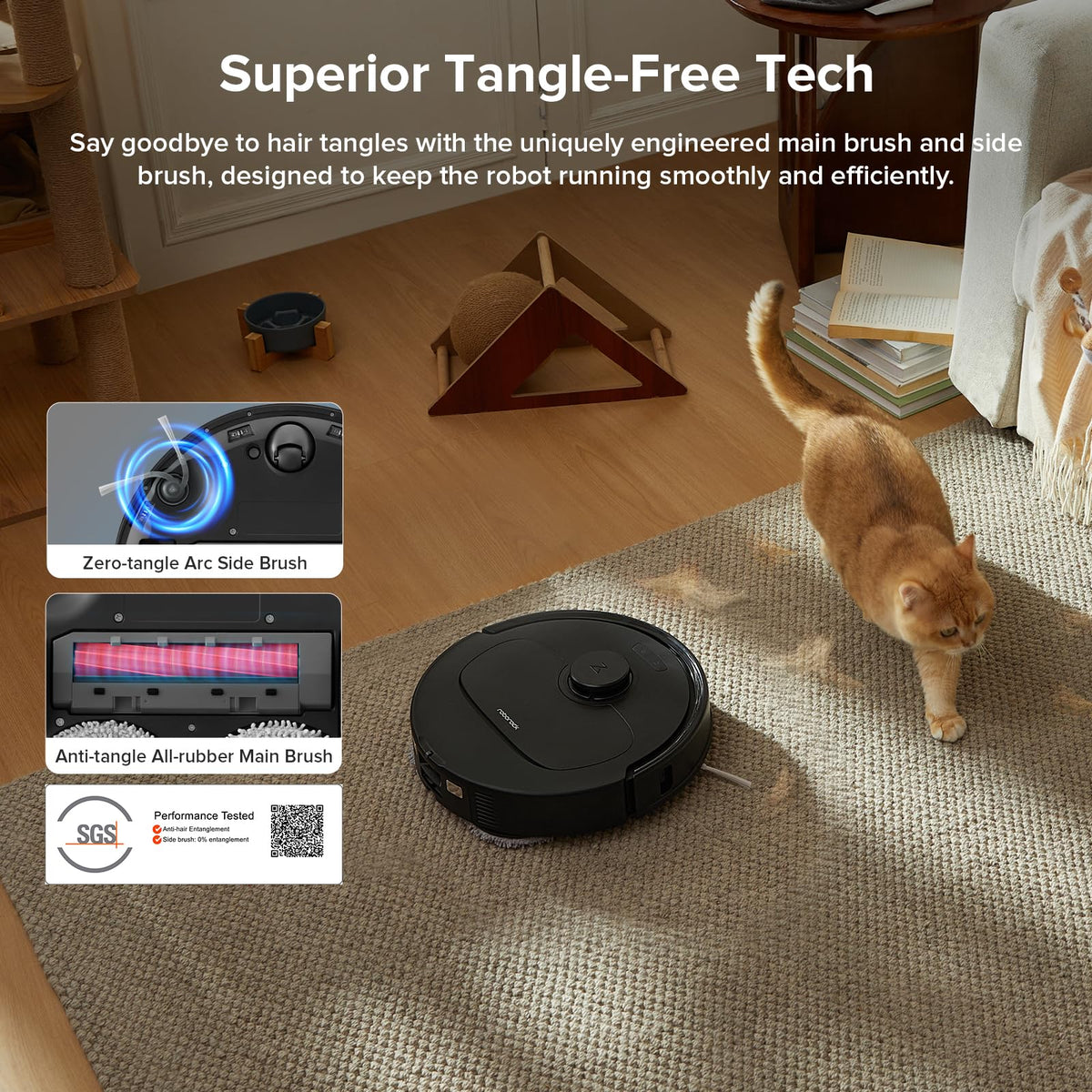 roborock Qrevo Series Robot Vacuum and Mop, Upgraded from Qrevo S