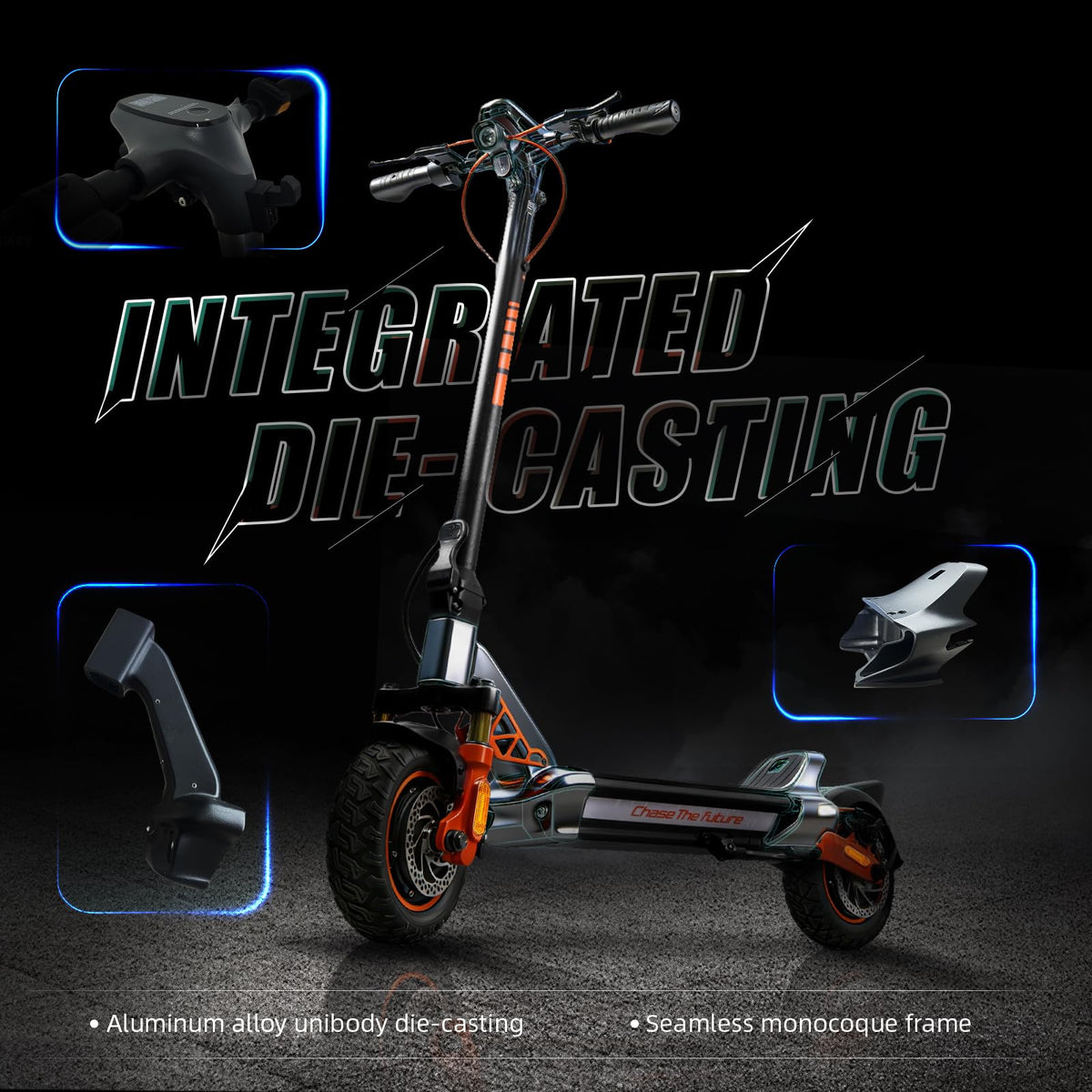 Cunfon RZ1000 Electric Scooter Dual Motor, Off-Road Scooter Adults