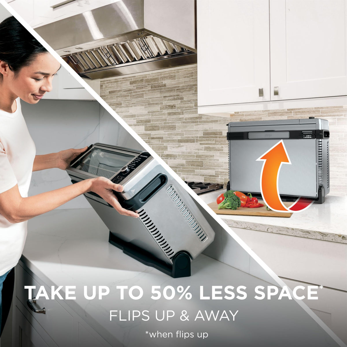 Ninja Digital Air Fry Countertop Oven, 8-in-1, XL, Silver, SP101